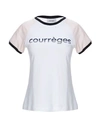COURRÈGES T-shirt,12285246AP 2