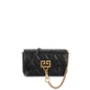 Givenchy Mini Pocket Quilted Leather Shoulder Bag In Black