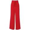 ALICE AND OLIVIA Farrel red wide-leg trousers