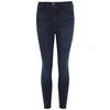 FRAME Ali indigo high-waisted skinny jeans