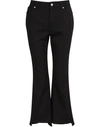 ALEXANDER MCQUEEN CROPPED JEANS,AMQ35GJCBCK