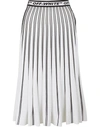 OFF-WHITE Pleated midi skirt,OWHL003R19C98057 100