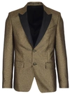 GIVENCHY GIVENCHY PATTERNED DOUBLE BUTTON BLAZER