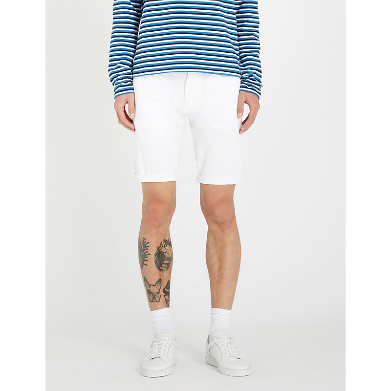 emporio armani denim shorts