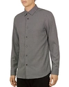 TED BAKER WAPPING GEO SLIM FIT BUTTON-DOWN SHIRT,TC8M-MMA-WAPPING