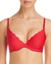 B.tempt'd By Wacoal 'b Wowed' Convertible Push-up Bra In Crimson
