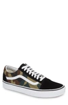 Vans 'old Skool' Sneaker In Black/ Woodland