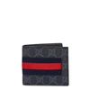 GUCCI GG SUPREME MONOGRAMMED WALLET