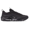 Nike Air Max 97 Sneakers In Triple Black In Black/dark Grey