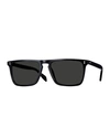 OLIVER PEOPLES BERNARDO POLARIZED SUNGLASSES, BLACK,PROD218510213
