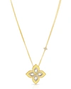 dressing gownRTO COIN VENETIAN PRINCESS 18K GOLD MOTHER-OF-PEARL CUTOUT NECKLACE,PROD206790009