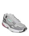 Adidas Originals Women's Originals Falcon Suede Casual Shoes, Grey - Size 8.5 In Gray