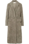 THE ROW MUTO BELTED SHEARLING COAT