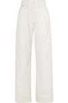 GOLDSIGN THE TROUSER HIGH-RISE WIDE-LEG JEANS