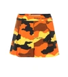 OFF-WHITE CAMOUFLAGE COTTON SHORTS,P00368342
