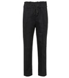 BRUNELLO CUCINELLI COTTON AND LINEN PANTS,P00369118