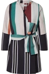 APIECE APART BORO COLORBLOCK QUILTED COTTON AND SILK-BLEND JACKET