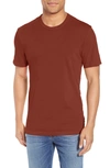 James Perse Crewneck Jersey T-shirt In Cherrywood