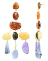 CULT GAIA Sloane Amber Drop Earrings,30021AC-AMBER MULTI