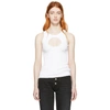 VETEMENTS VETEMENTS WHITE HOLE TANK TOP