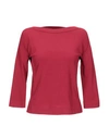 Roberto Collina Sweaters In Red