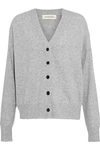 BY MALENE BIRGER BY MALENE BIRGER WOMAN WOOL AND CASHMERE-BLEND CARDIGAN GRAY,3074457345619984330