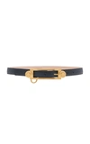 VERSACE Coin-Detailed Leather Belt ,720455
