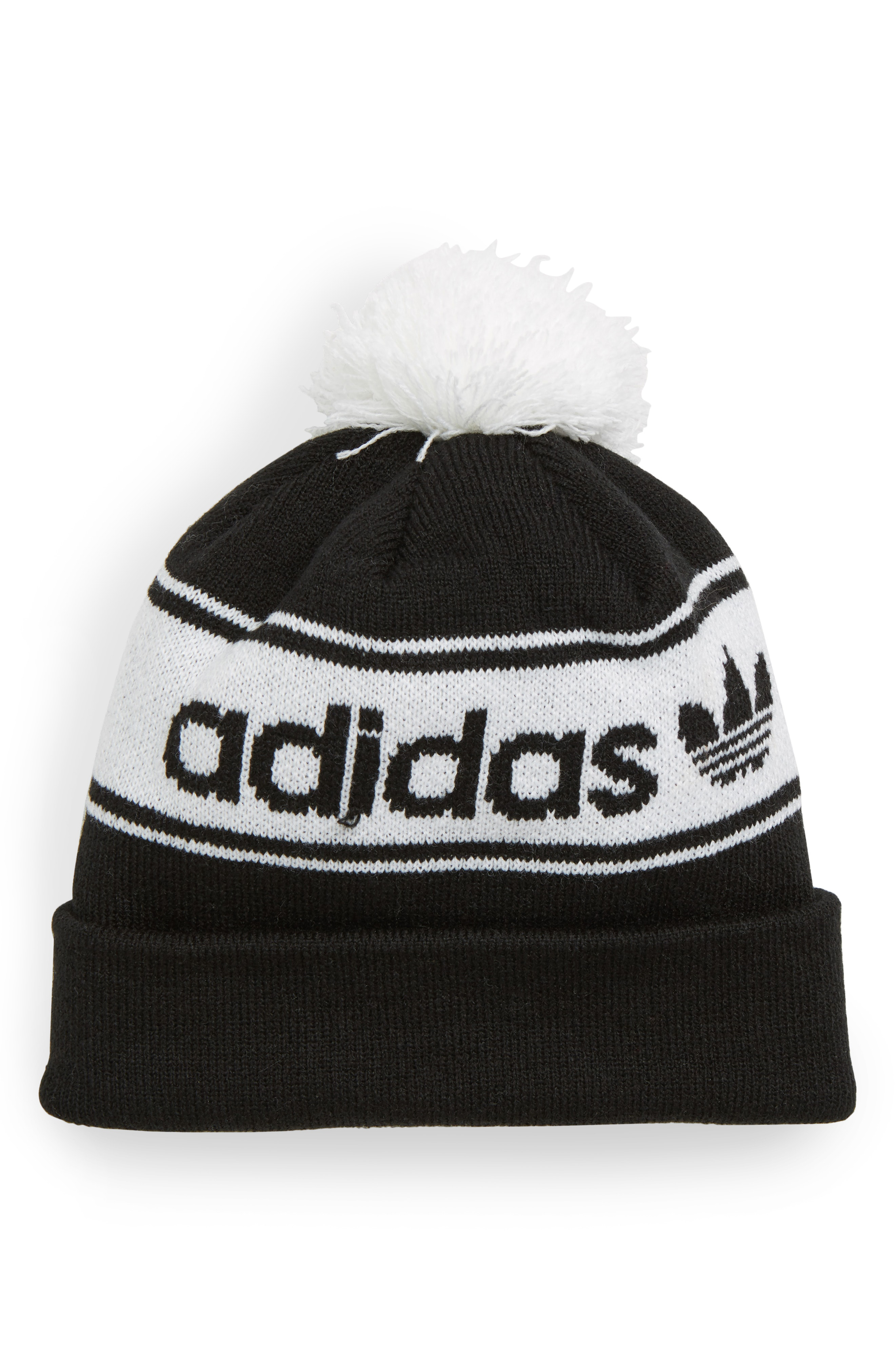 adidas pom pom beanie