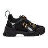 GUCCI GUCCI BLACK FLASHTREK CHUNKY SNEAKERS