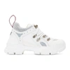 GUCCI GUCCI WHITE FLASHTREK CHUNKY SNEAKERS