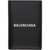 BALENCIAGA BALENCIAGA BLACK EVERYDAY PASSPORT HOLDER