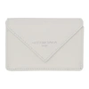 Balenciaga Papier Mini Printed Textured-leather Wallet In White