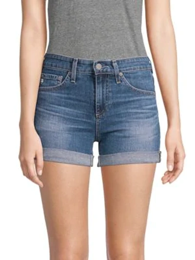 Ag Hailey Denim Shorts In 18 Years Indigo City