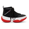 ALEXANDER WANG ALEXANDER WANG BLACK A1 HIGH-TOP SNEAKERS