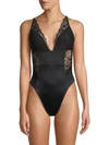 NATORI SLEEK STRETCH SILK BODYSUIT,400010202058