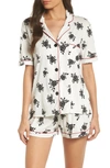 Pj Salvage Give Love Short Pajamas In Ivory