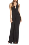 KATIE MAY LEO TWIST FRONT COLUMN GOWN,GITY0171