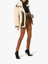 Sprwmn High Waist Ankle Legging In Brown