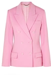 STELLA MCCARTNEY DOUBLE-BREASTED WOOL-TWILL BLAZER