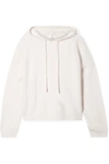 ALLUDE WOOL AND CASHMERE-BLEND HOODIE