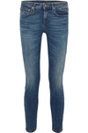 R13 ALISON MID-RISE SKINNY JEANS