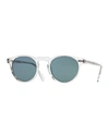 Oliver Peoples Gregory Peck Round-frame Acetate Photochromic Sunglasses In Unassigned