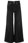 GANNI HIGH-RISE WIDE-LEG JEANS