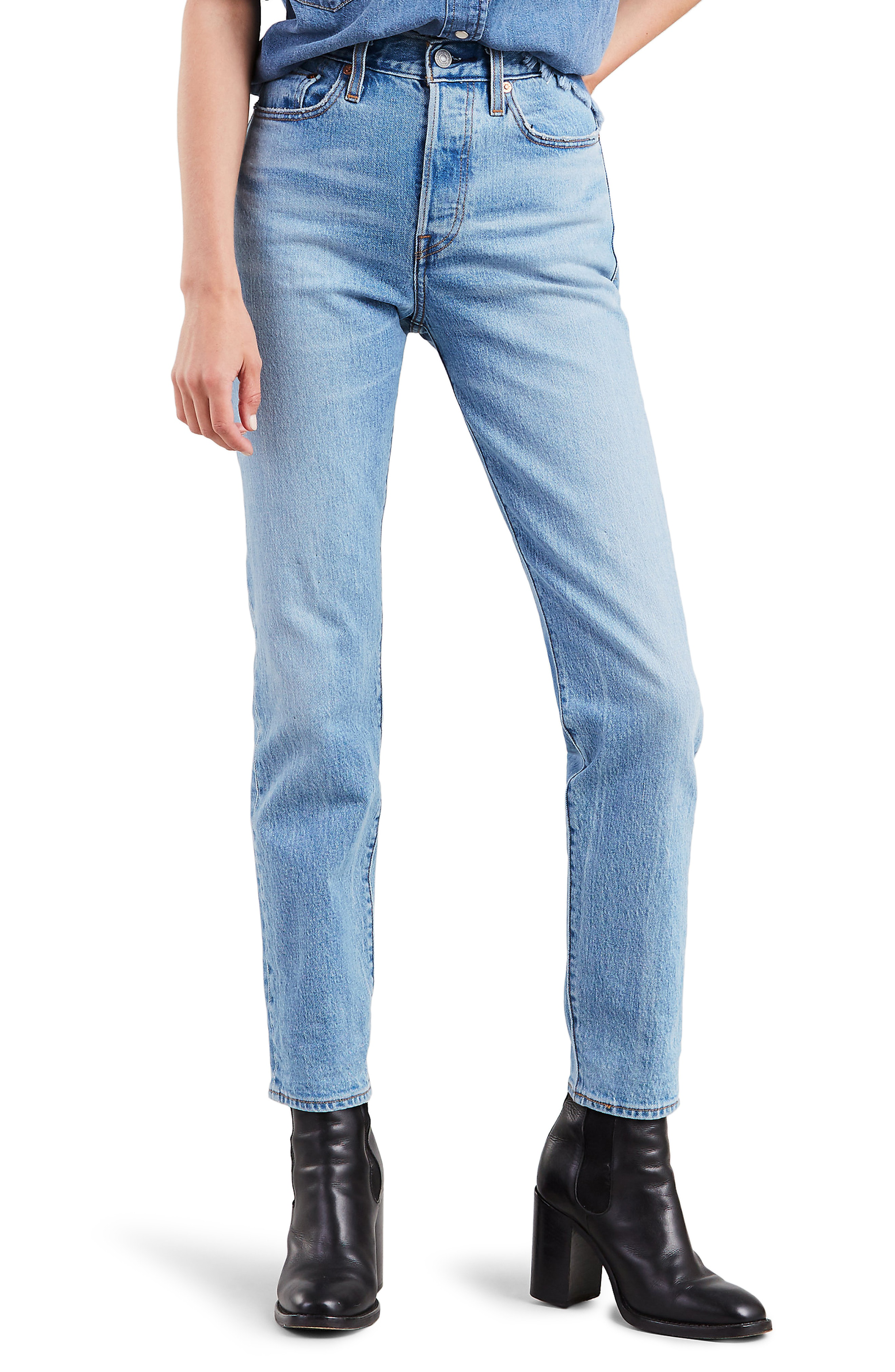 levi's wedgie high rise jeans