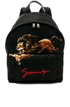 GIVENCHY Lion Print Backpack,GIVE-MY156