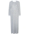 CHLOÉ Striped Jersey Midi Dress