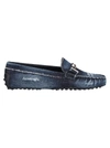 TOD'S DENIM COATED LOAFERS,10788967