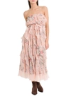 ZIMMERMANN BOWIE WATERFALL DRESS,10789347