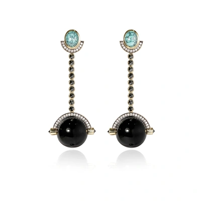 Ara Vartanian Ball Onix Earrings