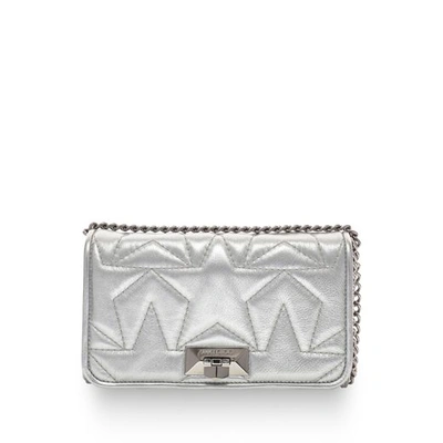 Jimmy Choo Helia Clutch In Anthracite